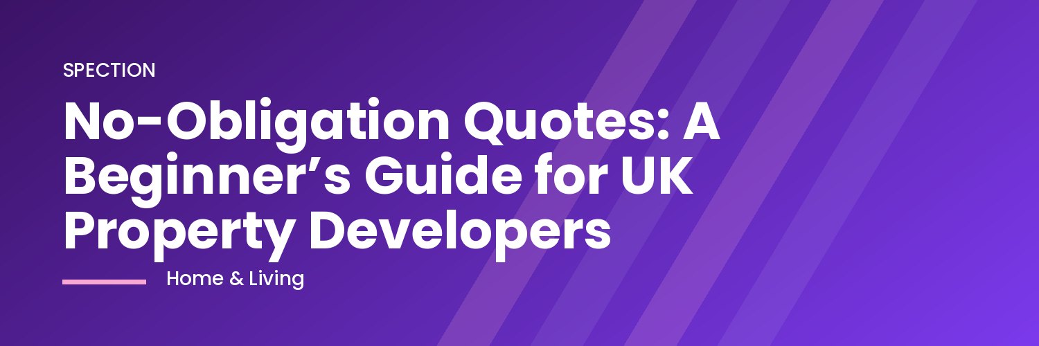 UK property developer reviews insulation quote at desk